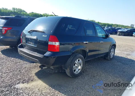 2001 Acura Mdx из США, поврежденный, VIN 2HNYD18221H524857